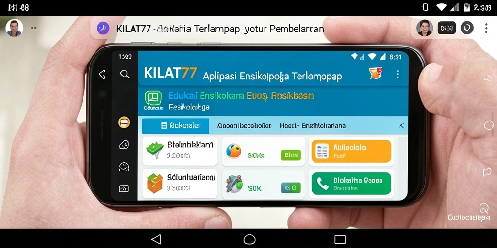 Tampilan antarmuka KILAT77 yang intuitif dan informatif.