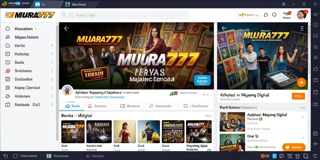 Antarmuka MUARA777 yang menarik dan mudah digunakan.